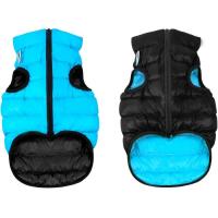 Курточка для животных Airy Vest двусторонняя M 47 чёрно-голубая Фото