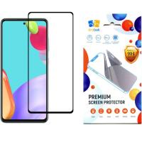 Стекло защитное Drobak Samsung Galaxy M52 5G Black Frame A+ Фото
