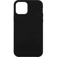 Чохол до мобільного телефона Drobak Liquid Silicon Case Apple iPhone 12 Pro Max Black Фото