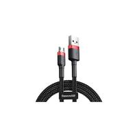 Дата кабель Baseus USB 2.0 AM to Micro 5P 2.0m CAMKLF 1.5A black-red Фото