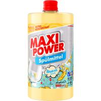 Средство для ручного мытья посуды Maxi Power Банан запаска 1000 мл Фото