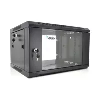 Шафа настінна Merlion 6U 19" 600*600*367 (Ш*Г*В)мм, black Фото