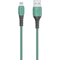 Дата кабель Proda USB 2.0 AM to Lightning 1.0m PD-B51i Green Фото