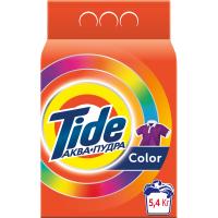 Стиральный порошок Tide Аква-Пудра Color 5.4 кг Фото