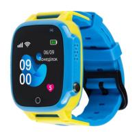 Смарт-часы Amigo GO008 GLORY GPS WIFI Blue-Yellow Фото