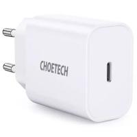 Зарядний пристрій Choetech USB-С 20W PD/QC Фото