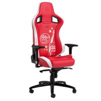 Крісло ігрове Noblechairs Epic Fallout Nuka-Cola Edition Red/White Фото