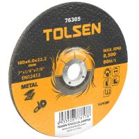 Круг отрезной Tolsen по металу 125х6.0*22.2мм Фото