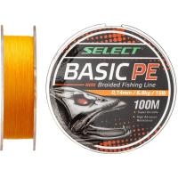 Шнур Select Basic PE 150m Помаранч 0.08mm 8lb/4kg Фото