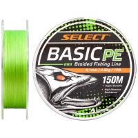 Шнур Select Basic PE 150m Light Green 0.10mm 10lb/4.8kg Фото
