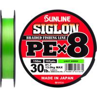 Шнур Sunline Siglon PE х8 150m 1.7/0.223mm 30lb/13.0kg Light Gr Фото