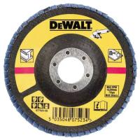 Круг зачистний DeWALT пелюстковий, метал, 125x22.23 мм, G 80 мкм Фото