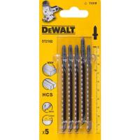 Полотно DeWALT для электролобзика, по древесине, прямой, L=100, W Фото