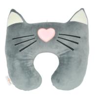 М'яка іграшка Tigres Підголовник Котик Фото