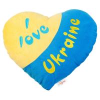 Мягкая игрушка Tigres Подушка-серце Я люблю Україну Фото