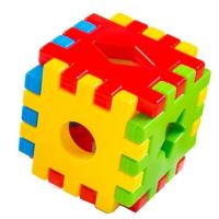 Розвиваюча іграшка Tigres Чарівний куб 12 елементів в коробці Фото