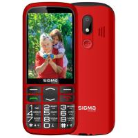 Мобільний телефон Sigma Comfort 50 Optima Type-C Red Фото
