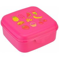 Ланч-бокс дитячий Economix FOOD 850 мл, малиновий Фото