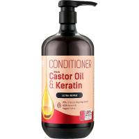 Кондиционер для волос Bio Naturell Black Castor Oil & Keratin Ультравідновлення 946 м Фото