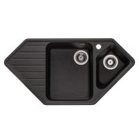 Мийка кухонна GRANADO IBIZA black shine Фото