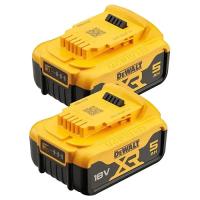 Аккумулятор к электроинструменту DeWALT 18 В XR Li-lon 5Ah, 2 шт., 1.3 кг Фото