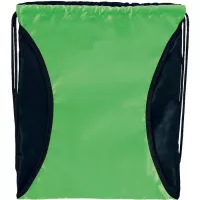 Сумка для взуття Cool For School з відділенням під куртку Чорно-салатова Фото