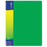 Папка с файлами Economix А4 с 30 файлами, зеленая Фото
