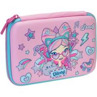 Пенал Cool For School 1 отделение с органайзером розовый Фото