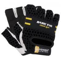 Перчатки для фитнеса Power System Basic EVO PS-2100 Black Yellow Line M Фото