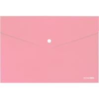 Папка - конверт Economix А4 180 мкм, непрозора, пастельна рожева Фото