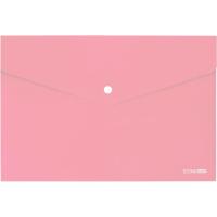 Папка - конверт Economix А4 180 мкм, непрозрачная, пастельная розовая Фото