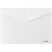 Папка - конверт Economix В5 180 мкм прозора, фактура "глянець", біла Фото