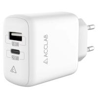 Зарядное устройство ACCLAB AL-TC220 (1xUSB, 1xType-C) Фото