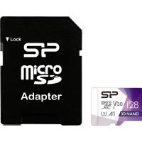 Карта памяти Silicon Power 128Gb microSDXC U3 A1 V30 Superior Color 100R/80W Фото