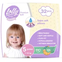 Підгузки Lolly Premium Soft 5 (11-25 кг) 32 шт Фото