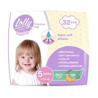 Подгузники Lolly Premium Soft 5 (11-25 кг) 32 шт Фото