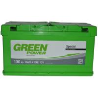 Акумулятор автомобільний GREEN POWER Standart 100Ah (+/-) (840EN) Фото