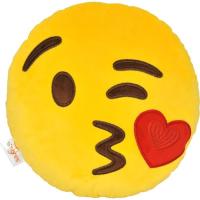 М'яка іграшка Tigres Подушка - емоджі Kiss Фото