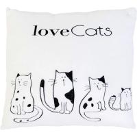 Мягкая игрушка Tigres Подушка Love cats Фото