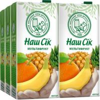 Сок Наш Сік Мультифруктовый 1.93 л Фото
