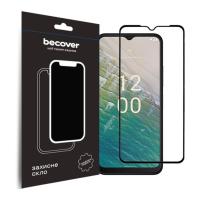 Скло захисне BeCover Nokia C32 Black Фото