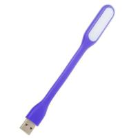 Лампа USB Optima LED, гнучка, 2 шт, фіолетовий Фото