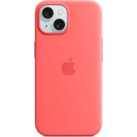 Чехол для мобильного телефона Apple iPhone 15 Silicone Case with MagSafe Guava Фото