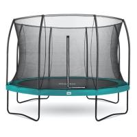 Батут Salta Comfort Edition круглий 396 см Зелений Фото