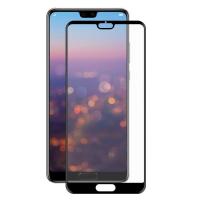 Стекло защитное PowerPlant Full screen Huawei P20, Black Фото