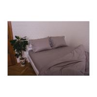 Пододеяльник Billerbeck Neustadt U сатин светло серый 205х225 см Фото