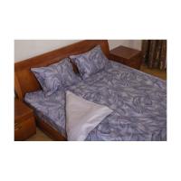 Простынь Billerbeck ARIA сатин сине-серый 220х240 см Фото