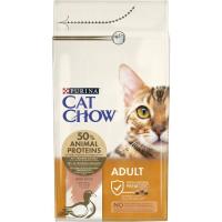 Сухой корм для кошек Purina Cat Chow Adult с уткой 1.5 кг Фото