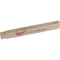 Линейка строительная Milwaukee складная тонкая деревянная, 2м Фото