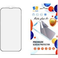 Стекло защитное Drobak Matte Glass A+ Apple iPhone 13 (Black) Фото